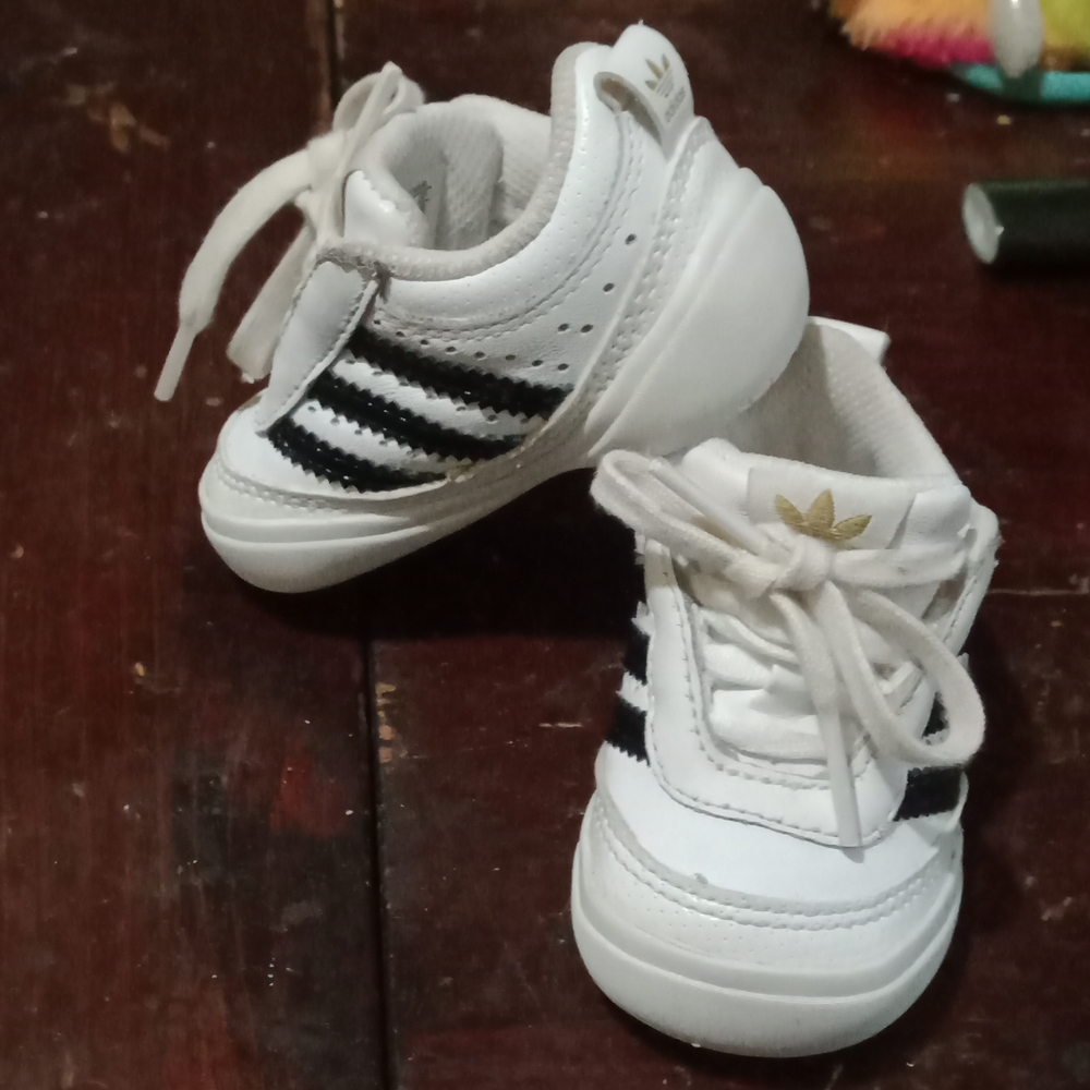 Kids Adidas sneakers size 2c